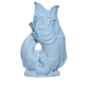 Pale Blue Gluggle Jug Pitcher 1.2L