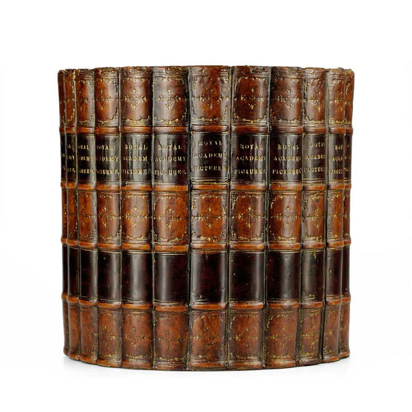 Antique Books Library Waste Paper Bin