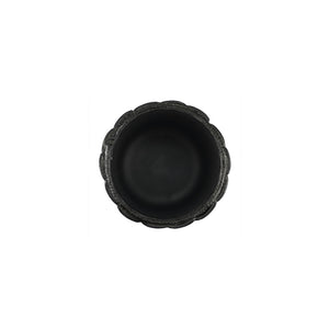Antique Books Pen Pot Black Leather