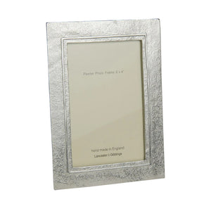 Raised Line Pewter Photo Frame 6x4"