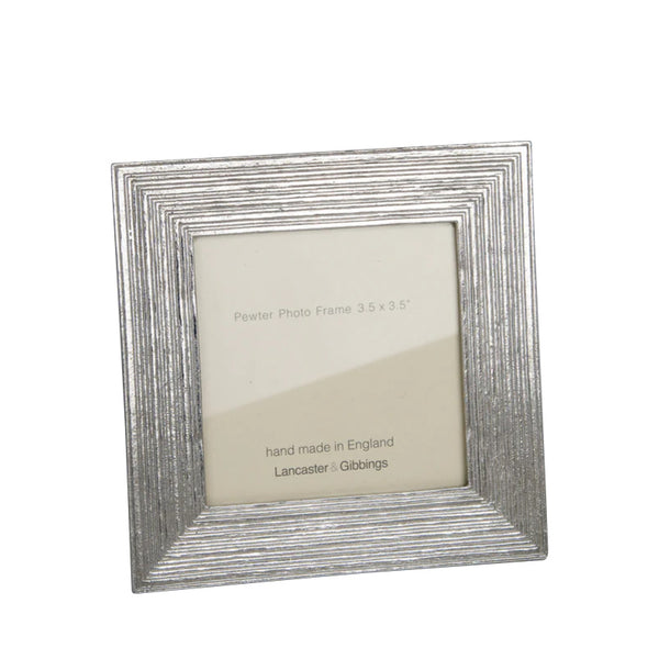 Torcross Pewter Photo Frame 3.5x3.5"