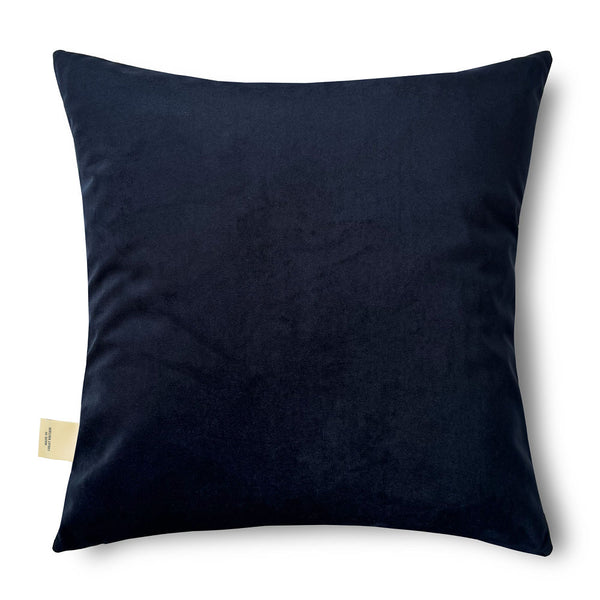 Briarine Luxury Velvet Cushion With Feather Filling Navy
