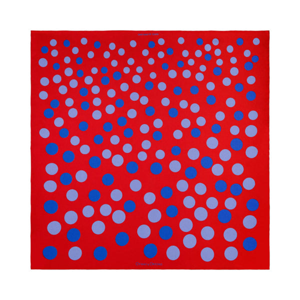 Planetarium Polka Dot Silk Pocket Square