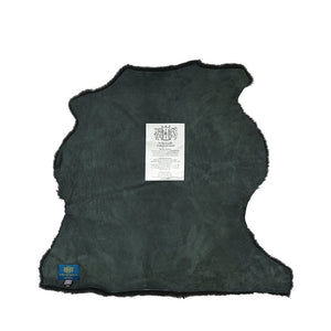 Snowdon Single Sheepskin Throw Rug Steel Grey
