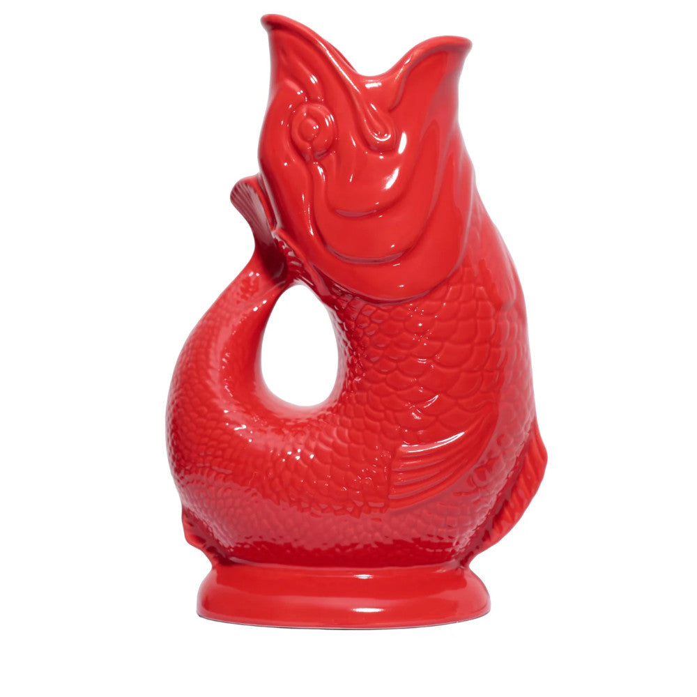Red Gluggle Jug Pitcher 1.2L