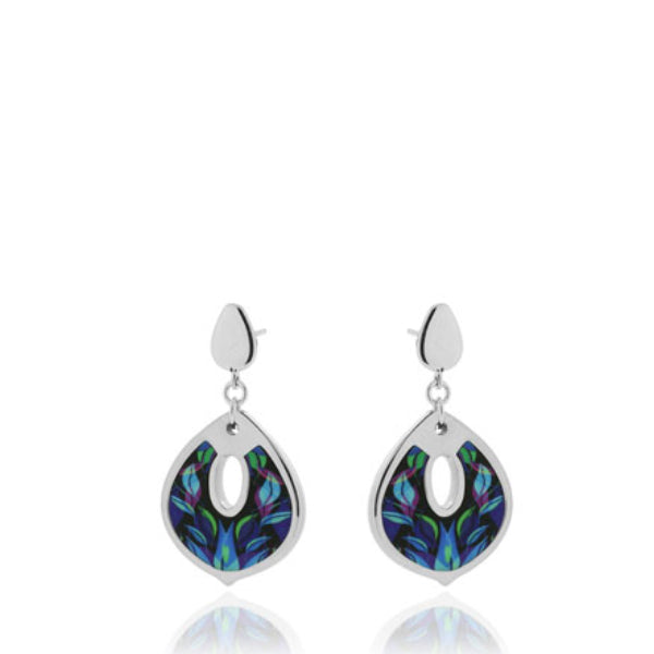 Garland Blue Drop Earrings