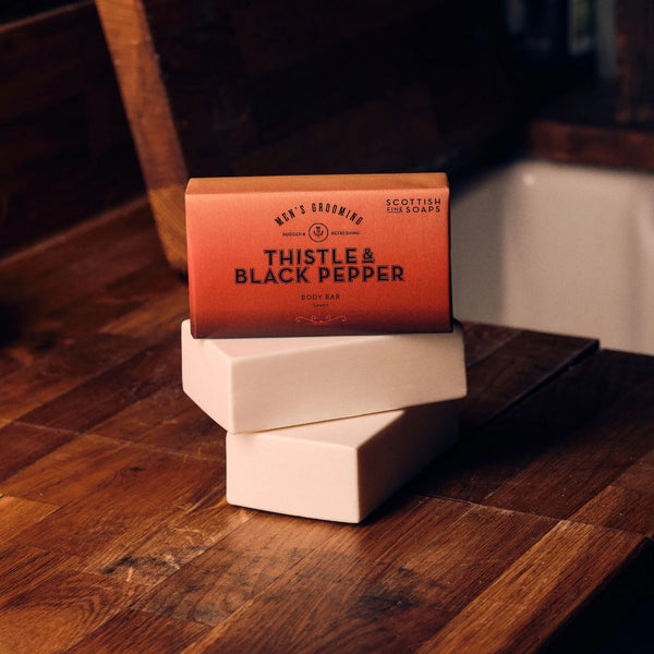Thistle & Black Pepper Body Soap Bar 220g