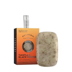 Thistle & Black Pepper Body Scrub Bar 150g