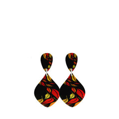 Seasons Red Drop Earrings