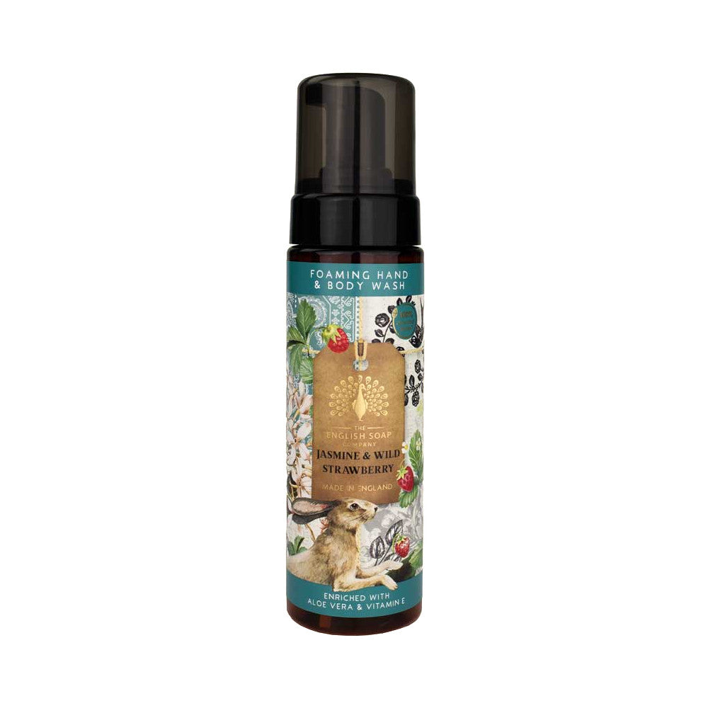 Jasmine & Wild Strawberry Foaming Hand & Body Wash