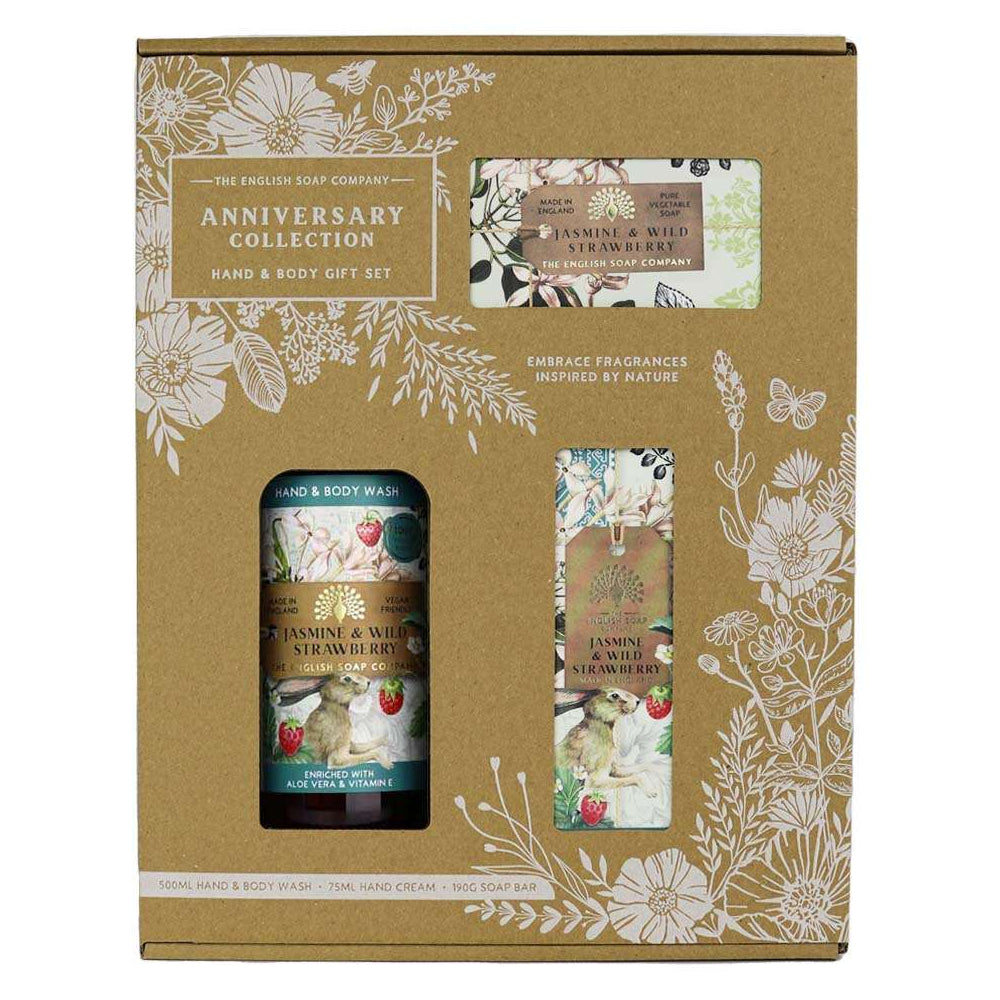 Jasmine & Wild Strawberry Hand & Body Gift Box