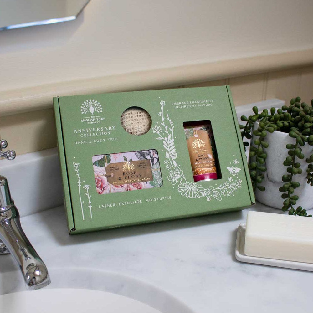 Rose & Peony Trio Gift Box