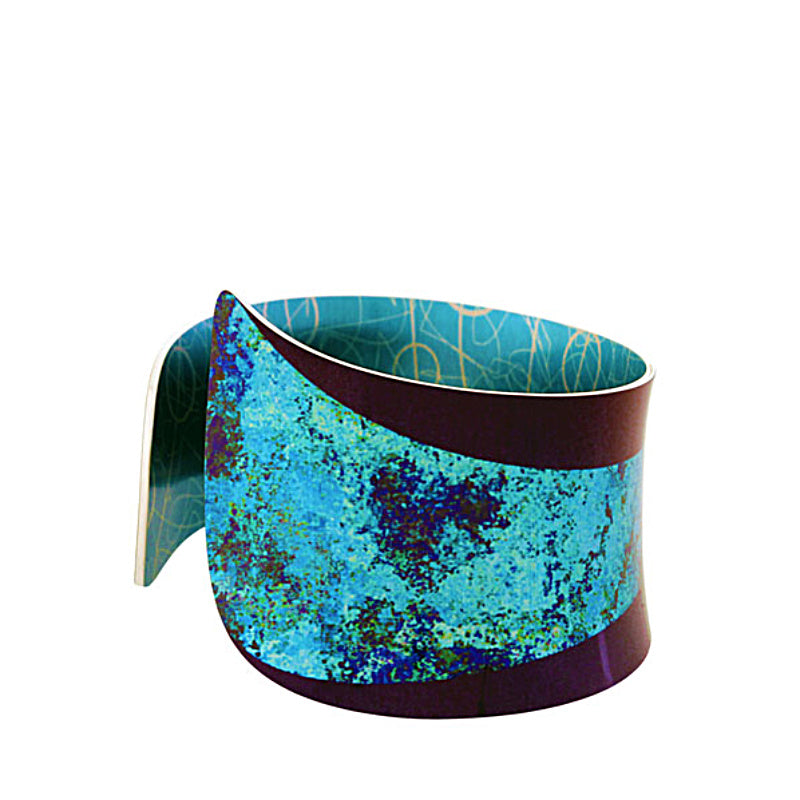 Starburst Turquoise Bangle Bracelet