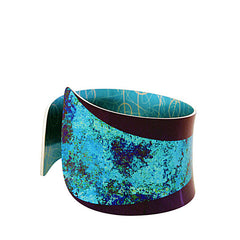Starburst Turquoise Bangle Bracelet