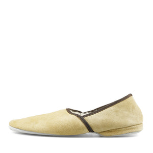 Lambswool Lined Wool Slippers Grecian Style
