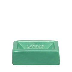 London Brick Soap Dish Green