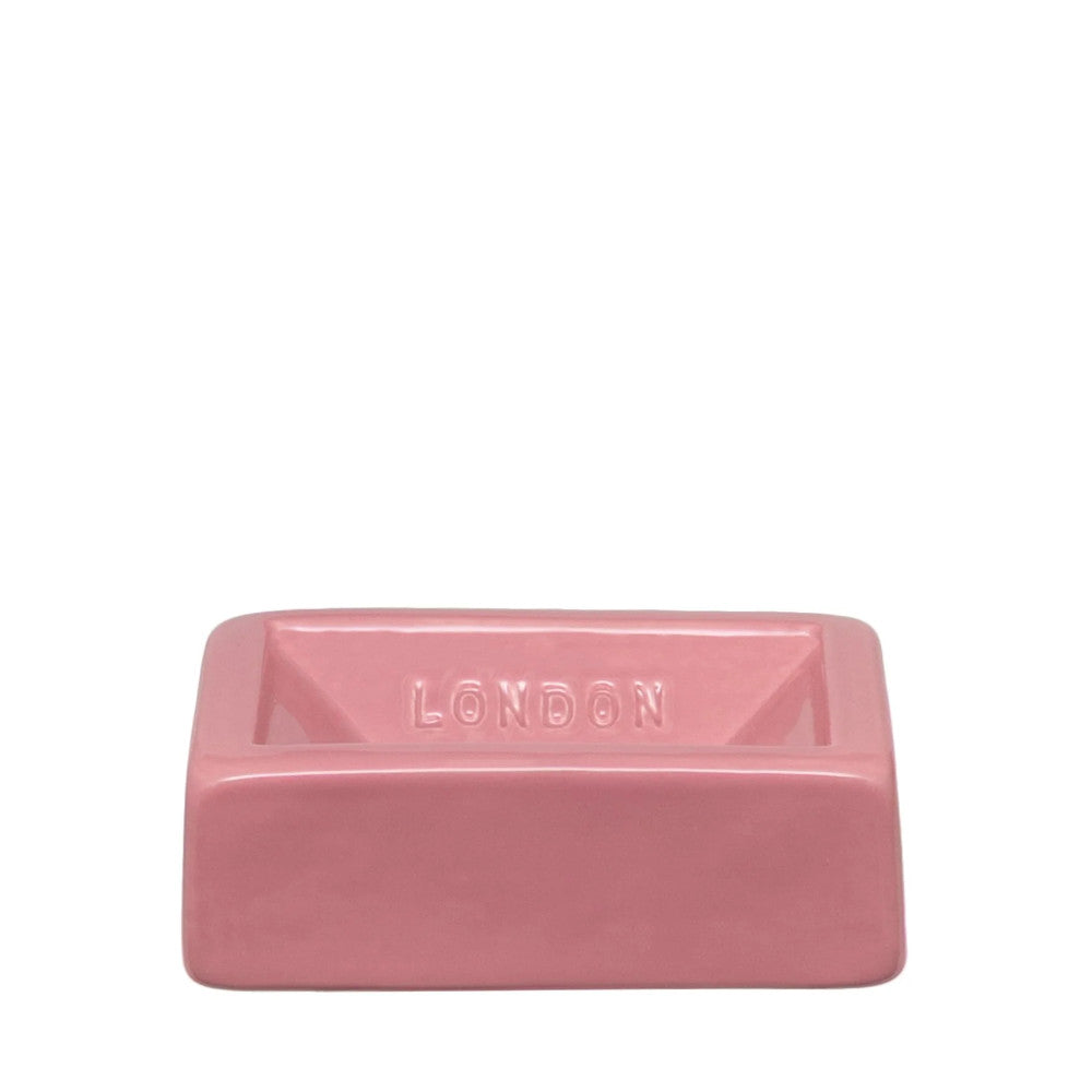 London Brick Soap Dish Pink