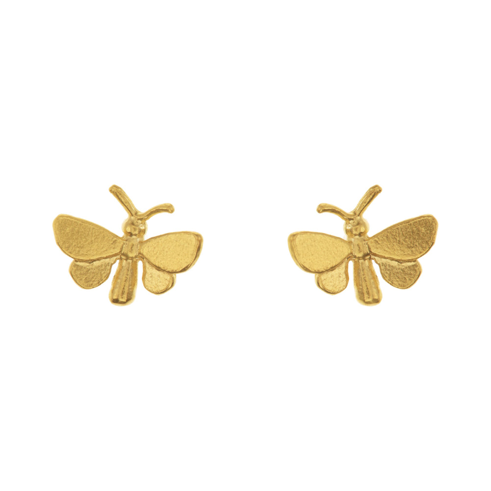 Tiny Butterfly Stud Earrings