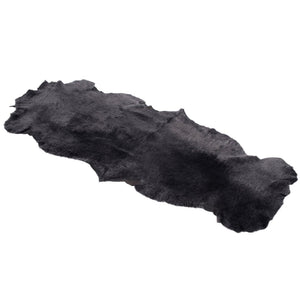 Munros Double Sheepskin Throw Rug Onyx Grey