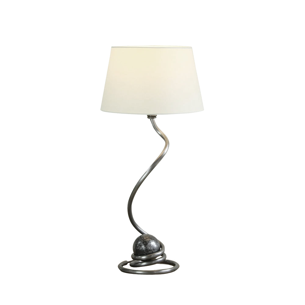 Ball Hand Forged Table Lamp Base