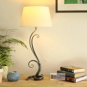 Fern Hand Forged Table Lamp Base