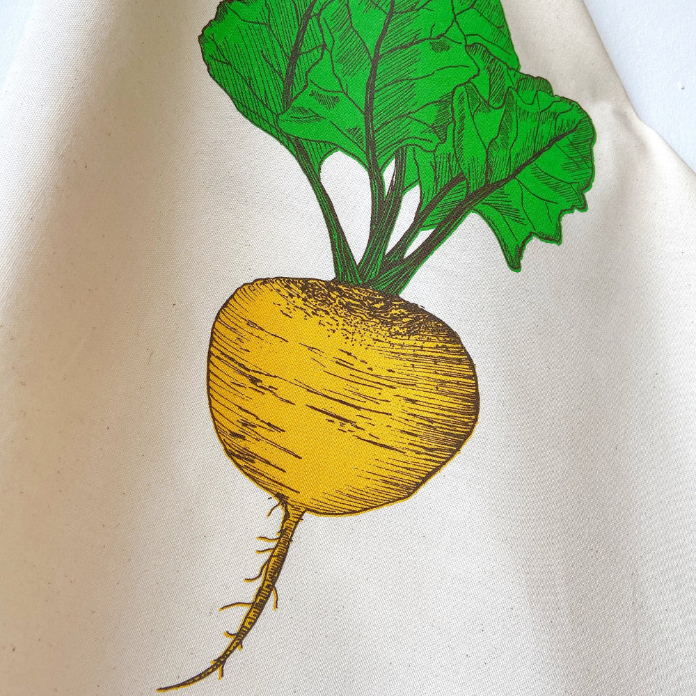 Golden Beet Vegetable Tea Towel