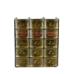 Antique Books Tissue Box Holder