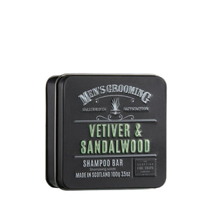 Vetiver & Sandalwood Shampoo Bar 100g