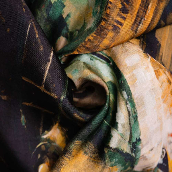 Victory At Last Motor Racing Silk Pocket Square