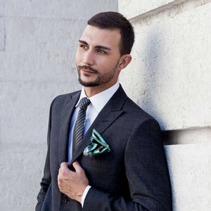 Victory At Last Motor Racing Silk Pocket Square