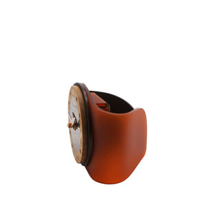 Wave Desk Clock Orange