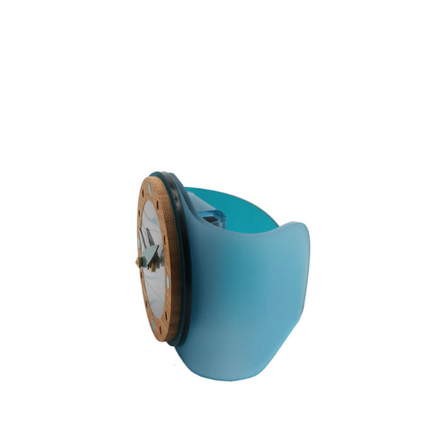 Wave Desk Clock Turquoise