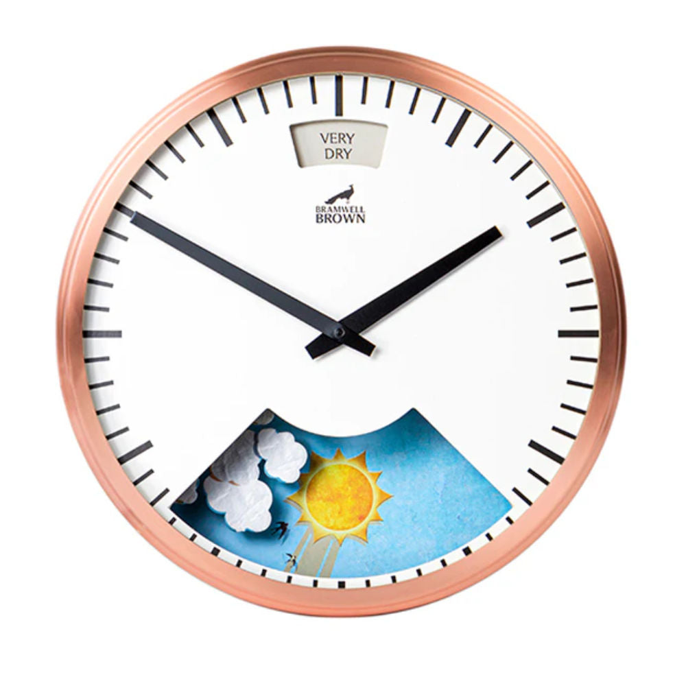 Weather Clock Copper Frame
