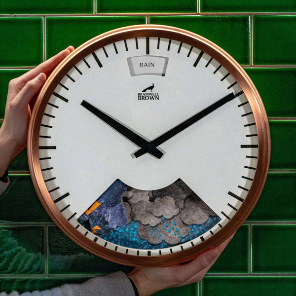 Weather Clock Copper Frame