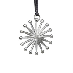 Star Pewter Christmas Decoration