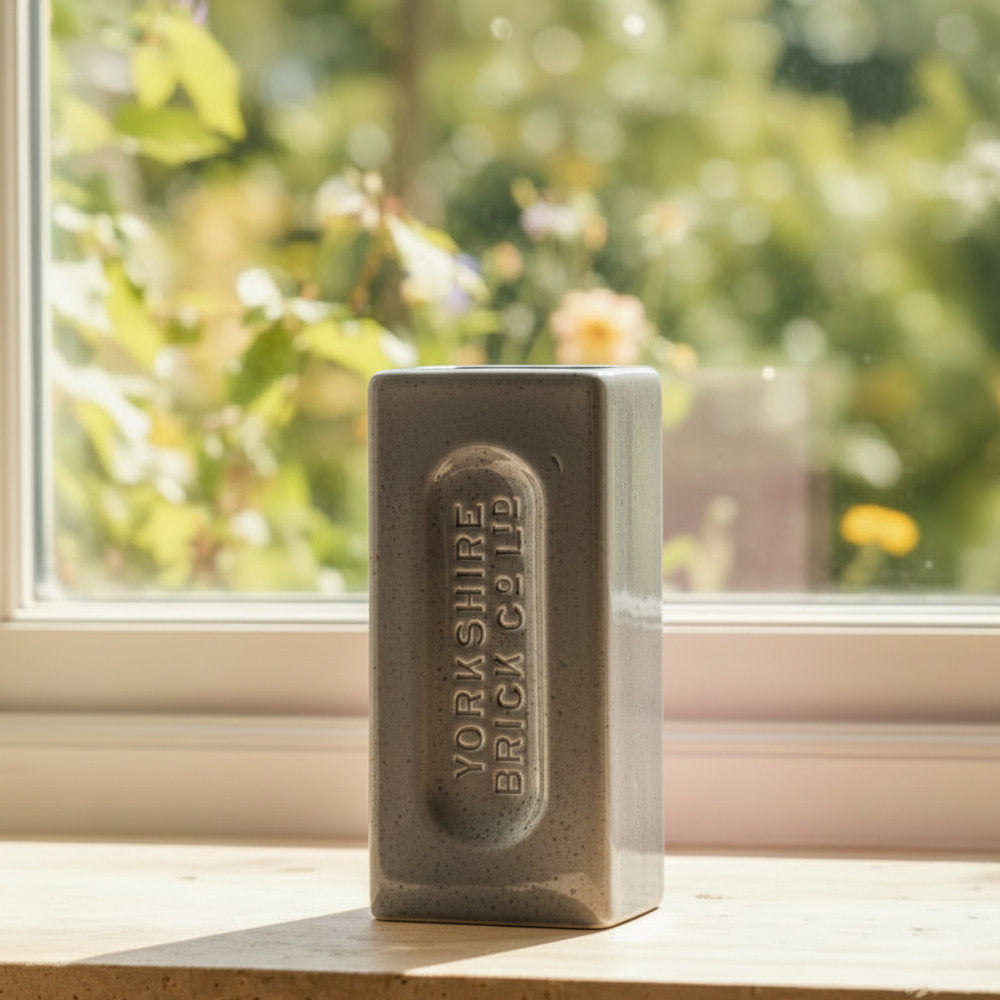 Yorkshire Brick Vase Grey
