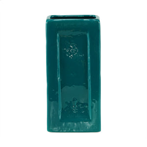 Yorkshire Brick Vase Teal