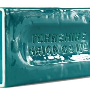Yorkshire Brick Vase Teal