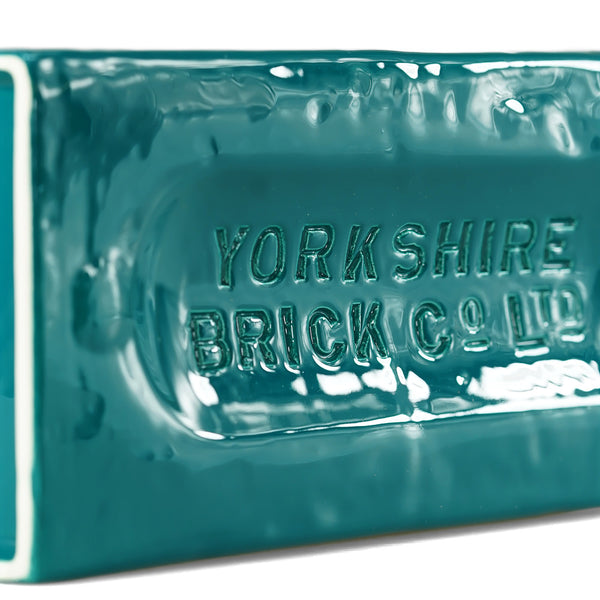 Yorkshire Brick Vase Teal